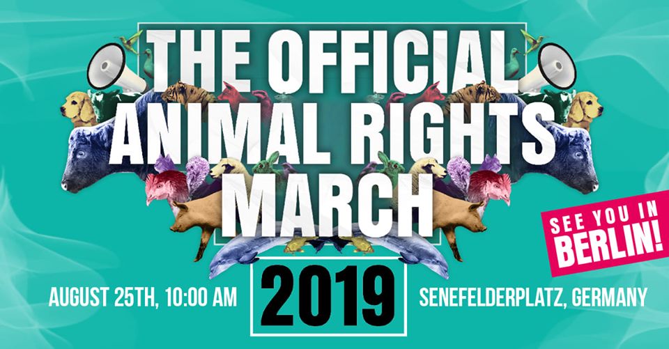 Tierrechte: Demo in Berlin am 30. August 2019